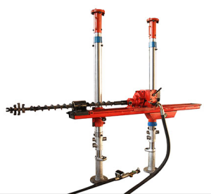 气动架柱式钻机在地质防治水工程中的应用
