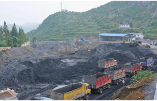 贵州鲁中矿业瓦斯抽放孔用气动架柱式钻机